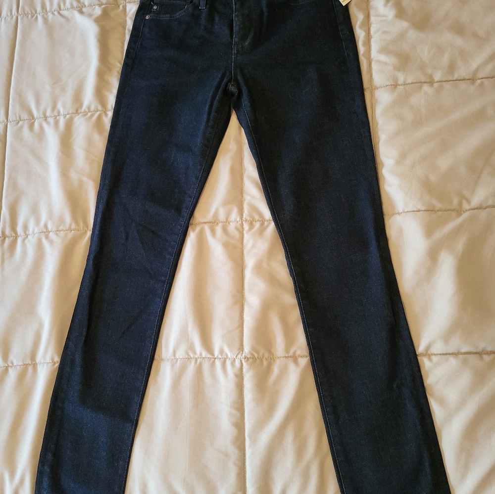 AG Adriano Goldschmied cigarette leg jeans.